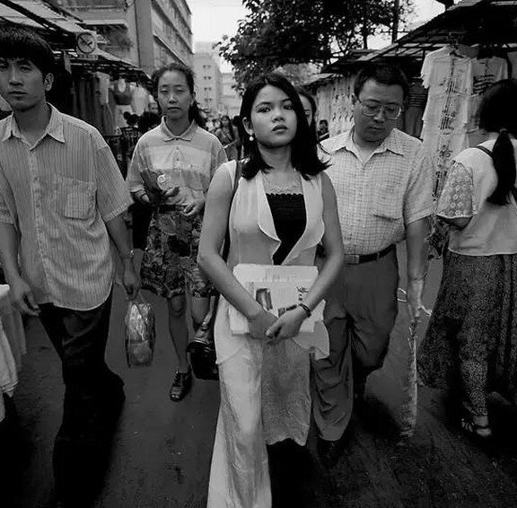 중국 90년대 유행인 패션
