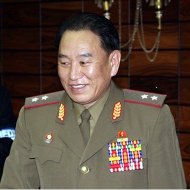 ▲ 김영철 북한 부위원장이 천안함 폭침 셀프 보고에 대한 우리 기자단의 질문에 아무런 대답도 하지 않았다.