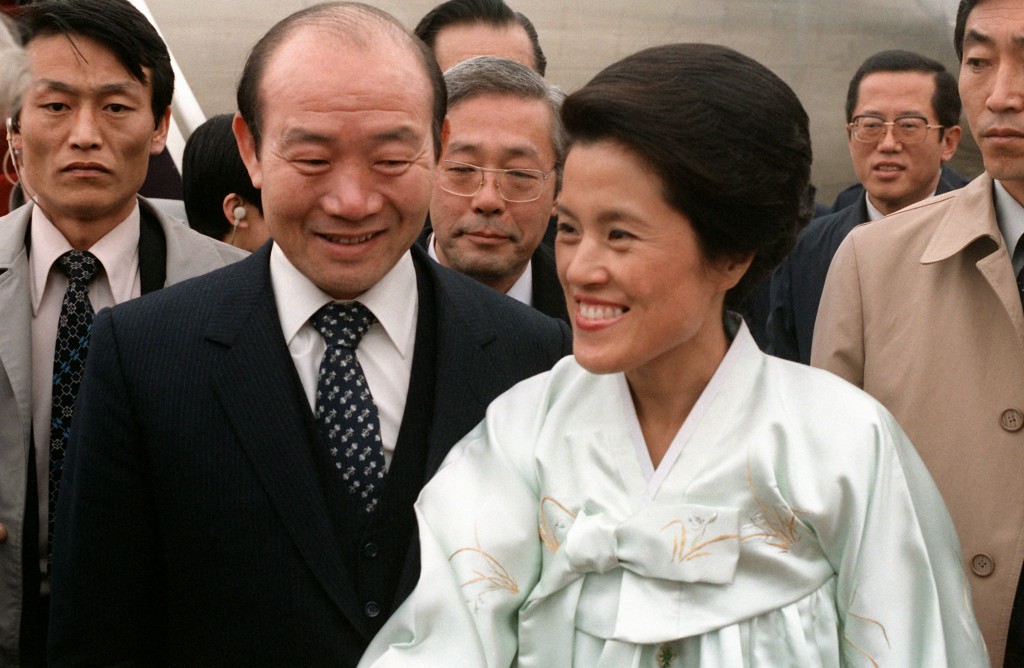 전두환 전 대통령(왼쪽)과 이순자 여사(오른쪽)