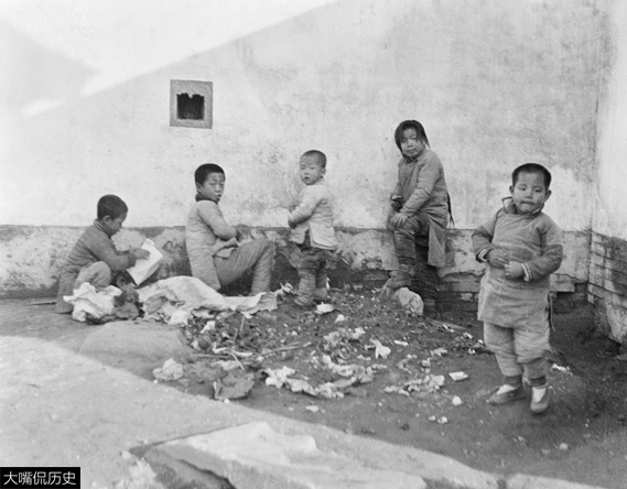 1917년 중화민국시기의 중국 아이들